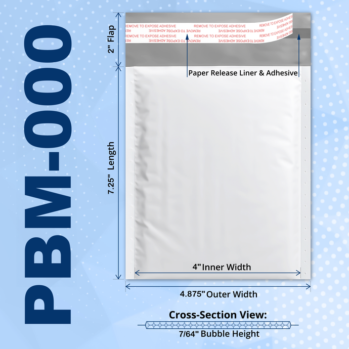 Poly Bubble Mailers - Waterproof Self-Seal Padded Envelopes