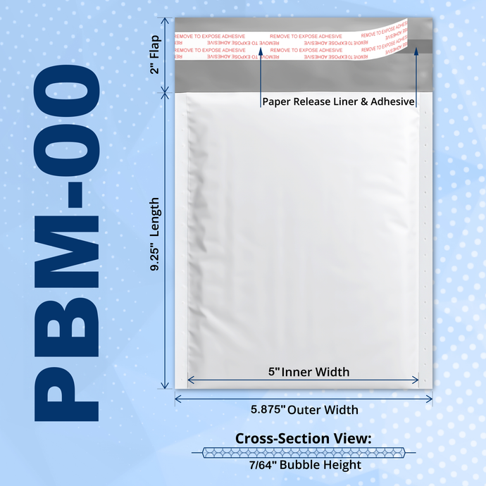 Poly Bubble Mailers - Waterproof Self-Seal Padded Envelopes