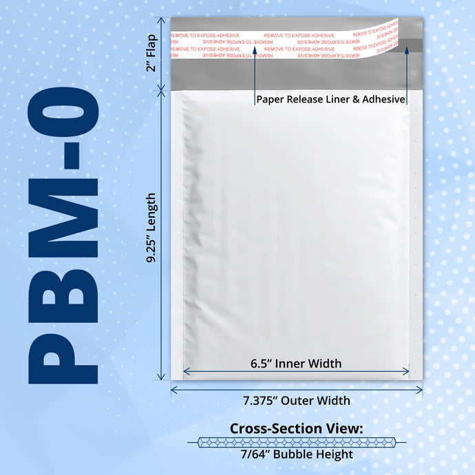 Poly Bubble Mailers - Waterproof Self-Seal Padded Envelopes