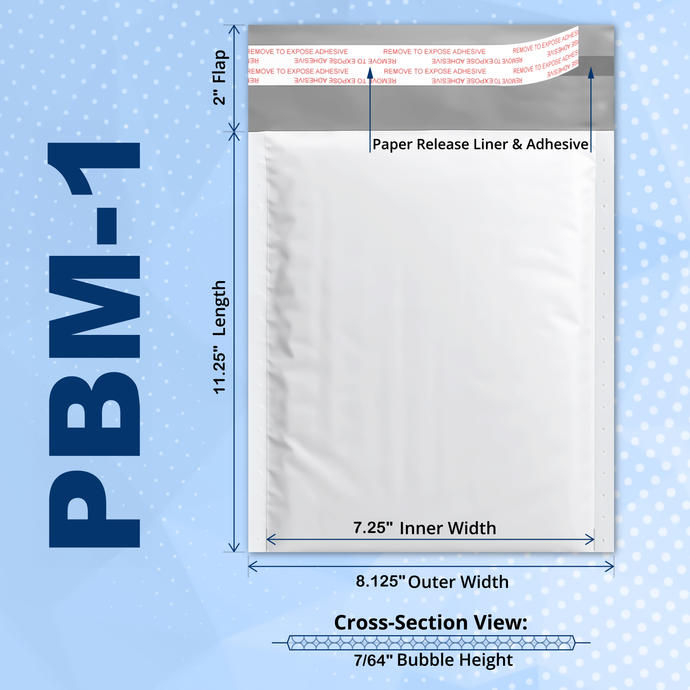 Poly Bubble Mailers - Waterproof Self-Seal Padded Envelopes
