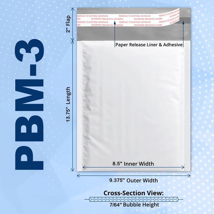 Poly Bubble Mailers - Waterproof Self-Seal Padded Envelopes