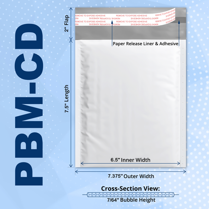 Poly Bubble Mailers - Waterproof Self-Seal Padded Envelopes